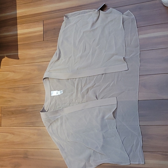 Nwt WYNNE LAYERS cropped open front cardigan - Picture 3 of 3